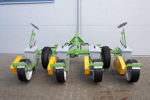 Siewnik punktowy mechaniczny